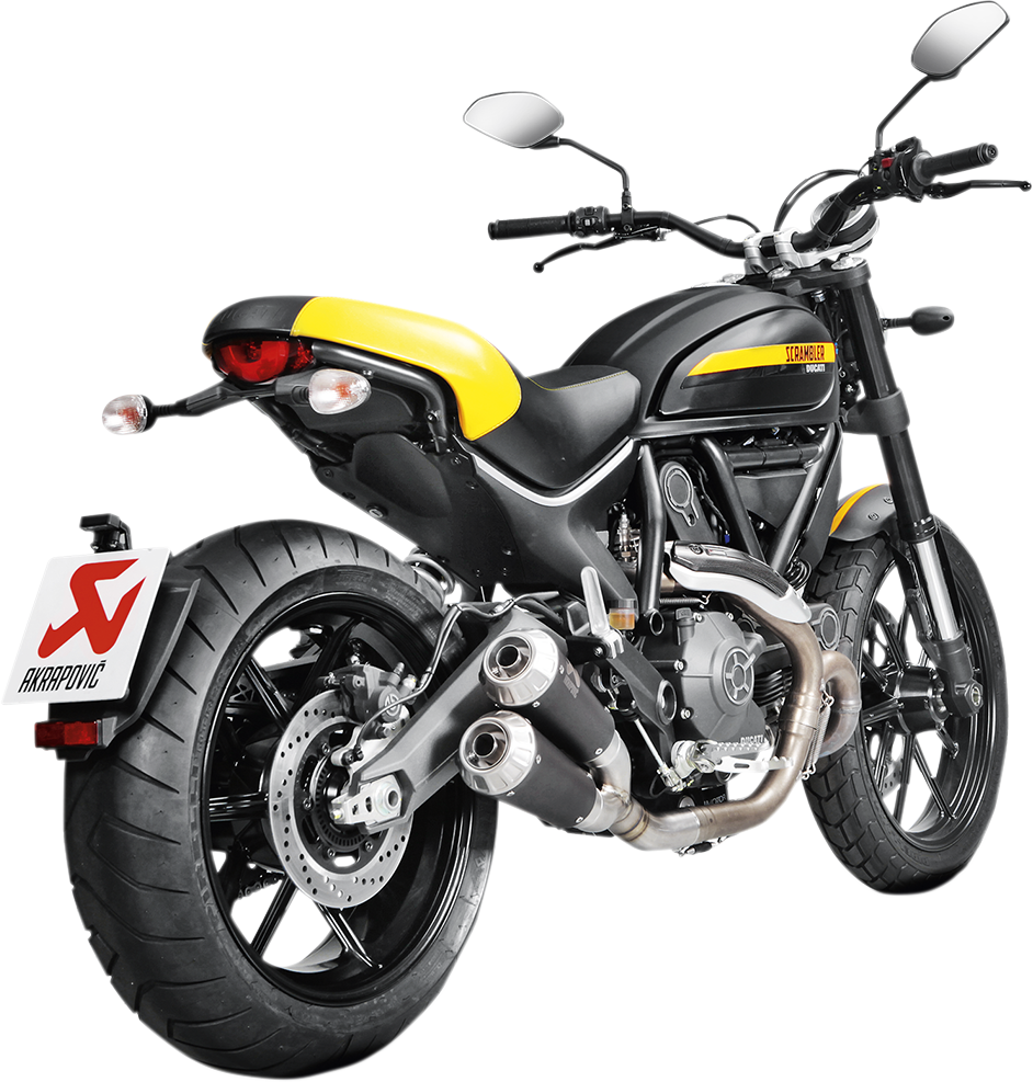 AKRAPOVIC Ducati Scrambler Titanium Muffler Monster 797/ Scrambler