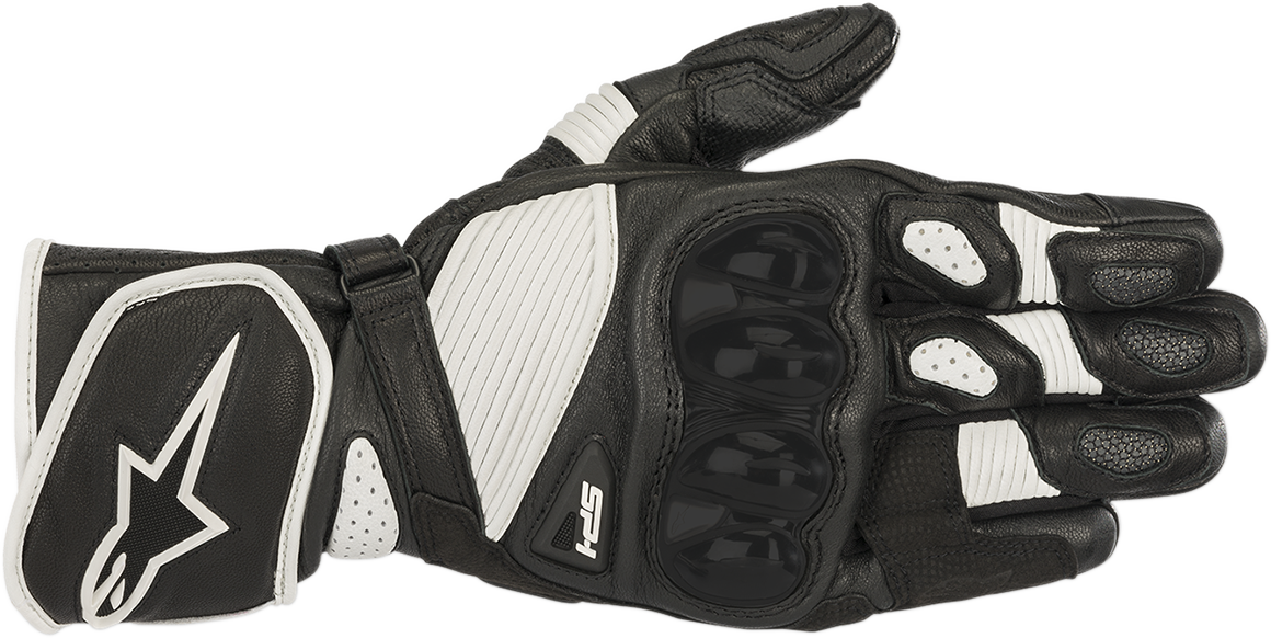 Guantes ALPINESTARS SP-1 V2 - Negro/Blanco - 3XL 3558119-12-3XL