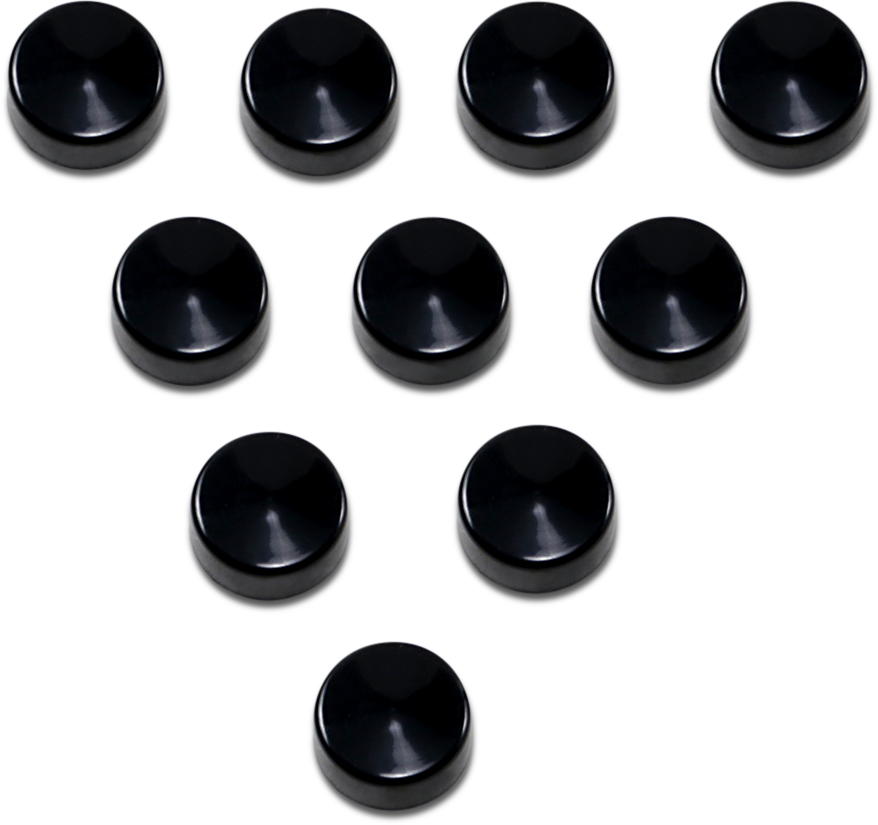 DRAG SPECIALTIES Perno de cubierta hexagonal de 5/8 negro 352086