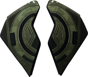ICON Airflite™ Side Plates - Black Chain - Green 0133-1251