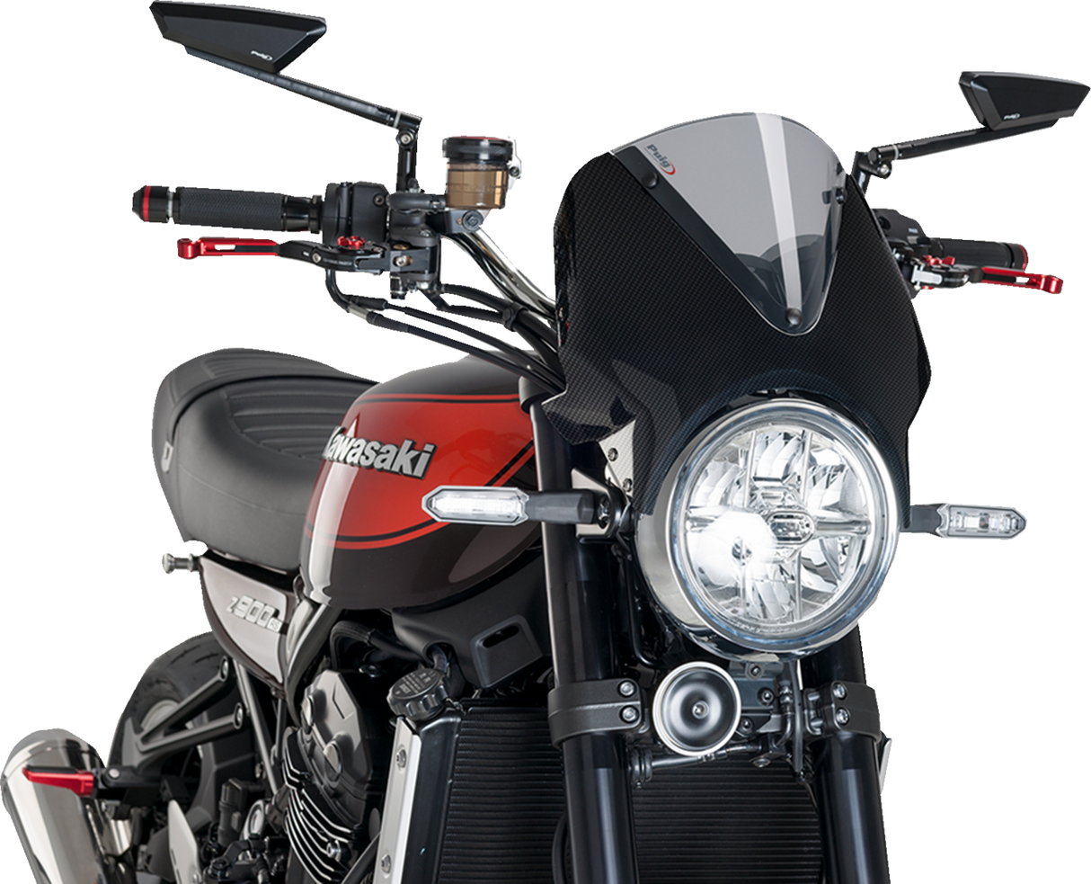 Cúpula PUIG HI-TECH PARTS - Carbono/Ahumado - Z900RS 024CH