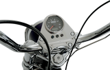 Velocímetro electrónico programable de 2.4" MPH con odómetro y cuentakilómetros parcial - Pulido - Esfera negra 21-6893DSNU