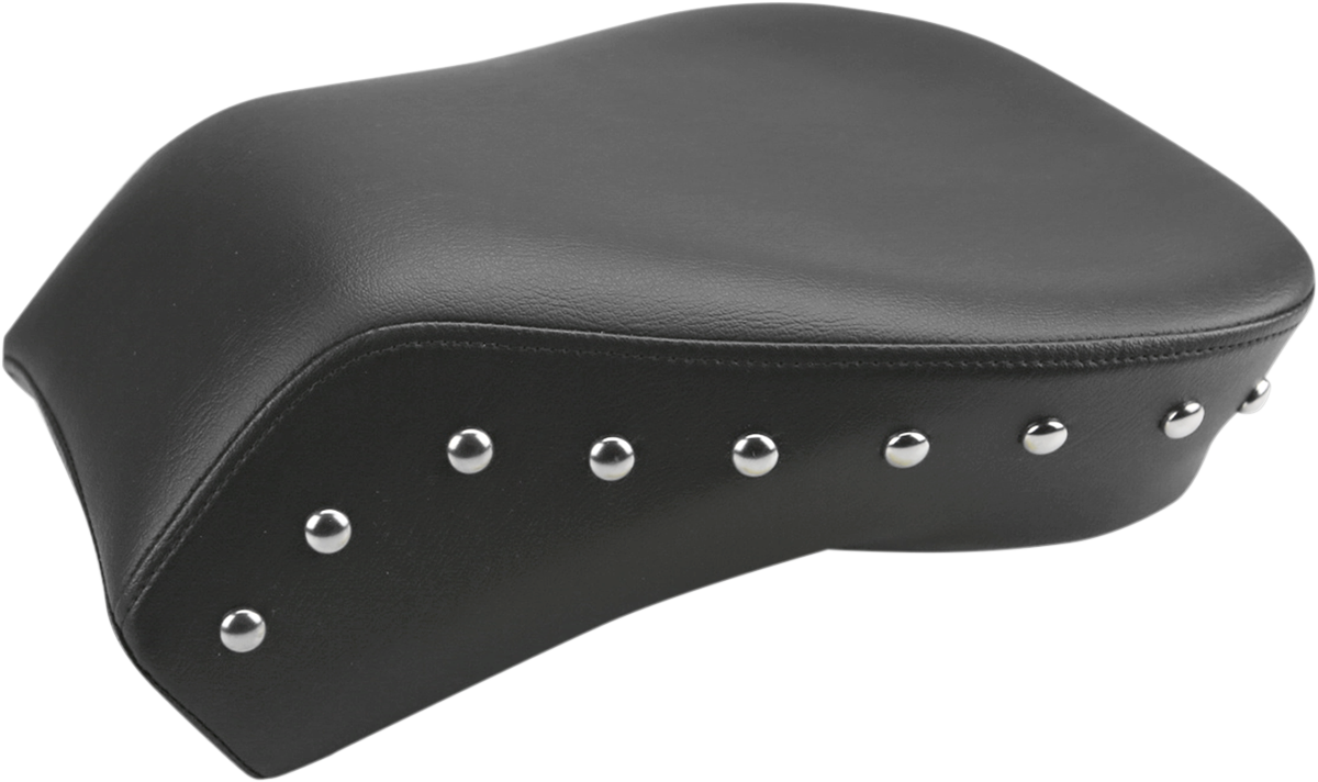 SADDLEMEN Heels Down Touring Pillion Pad - Con tachuelas - Negro 806-15-0163