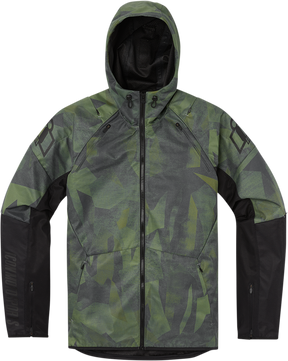ICON Airform Battlescar™ Jacket - Green - Small 2820-5479