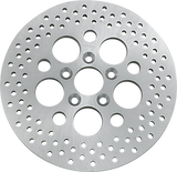 Disco de freno perforado DRAG SPECIALTIES - Trasero - 11.875" - Touring 06-0177A
