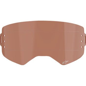 ALPINESTARS Goggles Supertech Lens - Roll-Off - Afterburn 9100625-8030