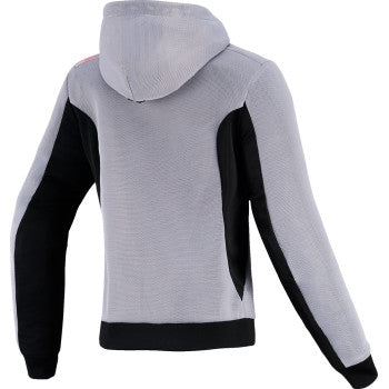 ALPINESTARS Stella Chrome Super Airflow Hoodie - Mid Gray/Black/Pink - XL 4210126-9299-XL