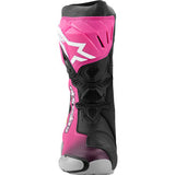 ALPINESTARS Supertech R Boots - Black/Magenta/White/Yellow - US 12.5 / EU 48 2220021-1634- 48