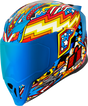 ICON Airflite™ Motorcycle Helmet - Flyboy - Blue - 3XL 0101-16016