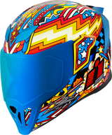 ICON Airflite™ Motorcycle Helmet - Flyboy - Blue - Large 0101-16013