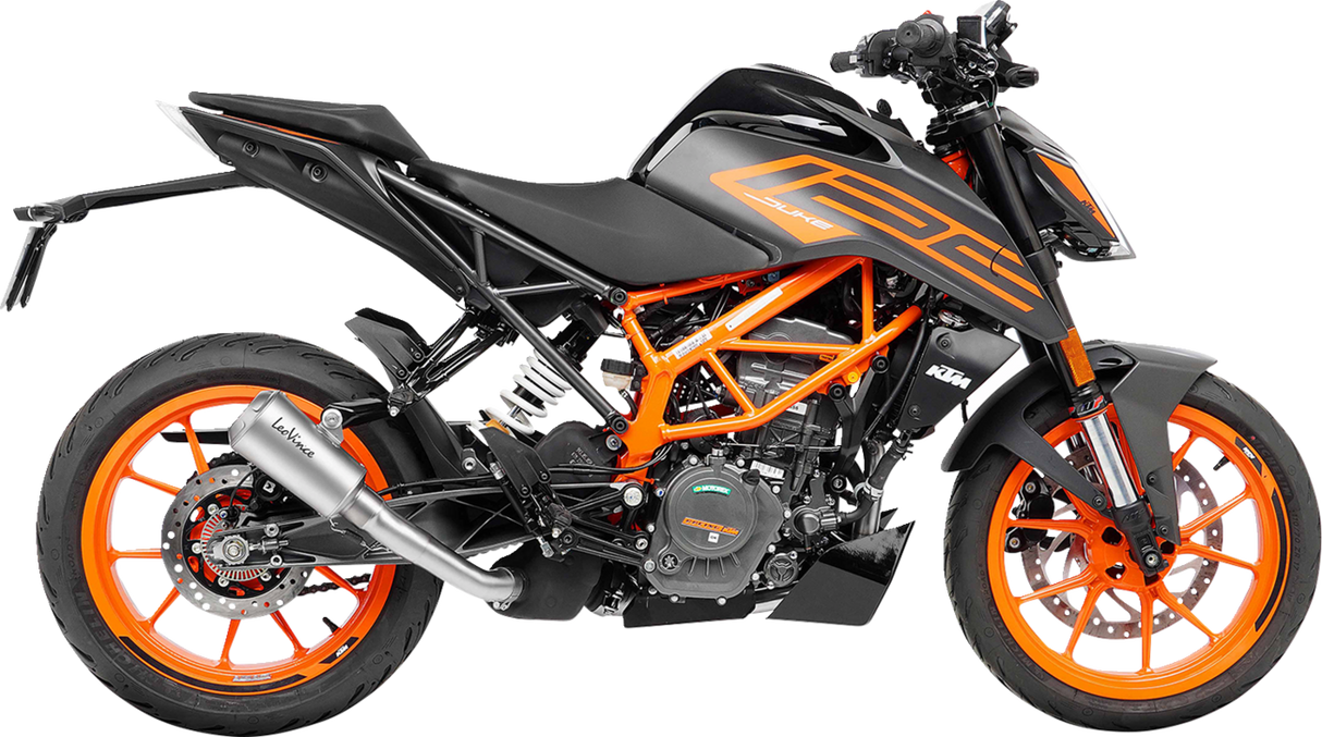 Silenciador deslizante LEOVINCE LV-10 - Acero inoxidable 390 Duke 2021-2023 15249U 1811-4287