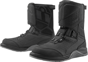 ICON Alcan Waterproof Boots - Black - Size 12 3403-1241