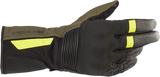 Guantes ALPINESTARS Denali Aerogel Drystar® - Selva Negra/Amarillo Fluo - Grandes 3526922-1685-L