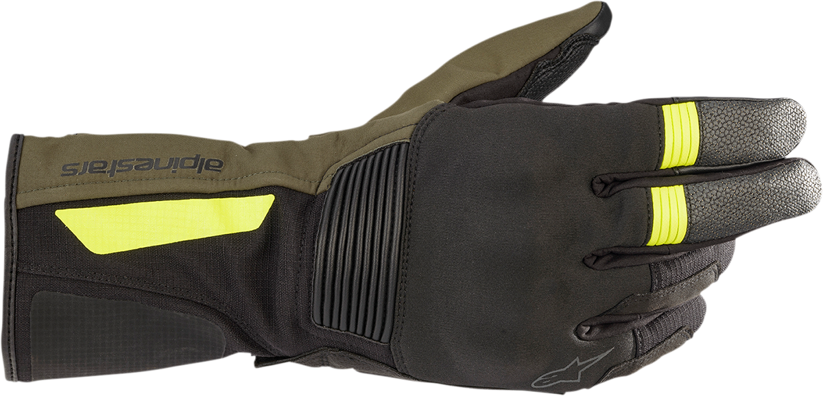 Guantes ALPINESTARS Denali Aerogel Drystar® - Selva Negra/Amarillo Fluo - 3XL 3526922-1685-3X