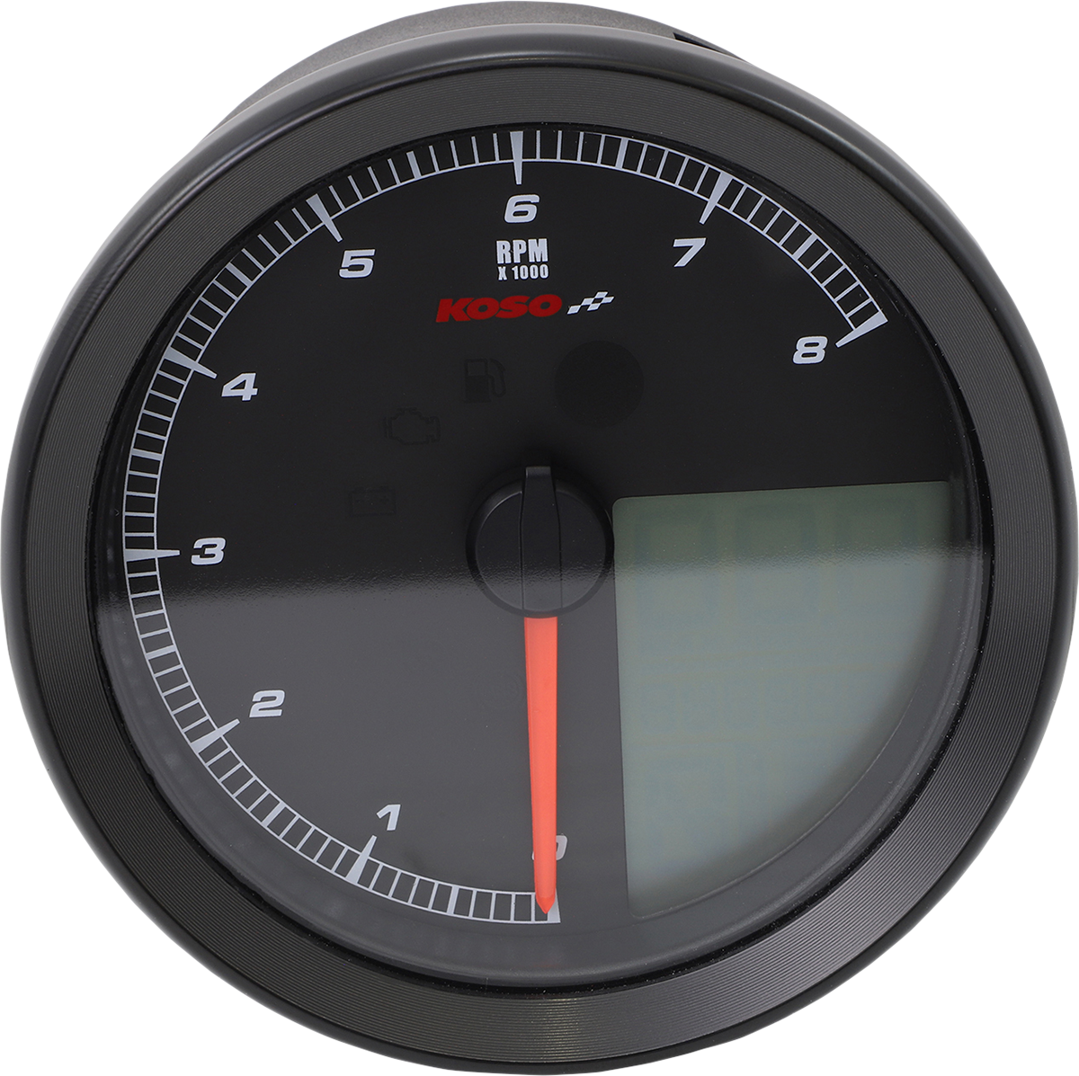 Velocímetro/tacómetro multifunción KOSO NORTH AMERICA - HD-04 - Negro BA051211