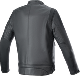 ALPINESTARS Dyno Leather Jacket - Black/Ruby Red/Ecru - XL 3103924-1316-XL