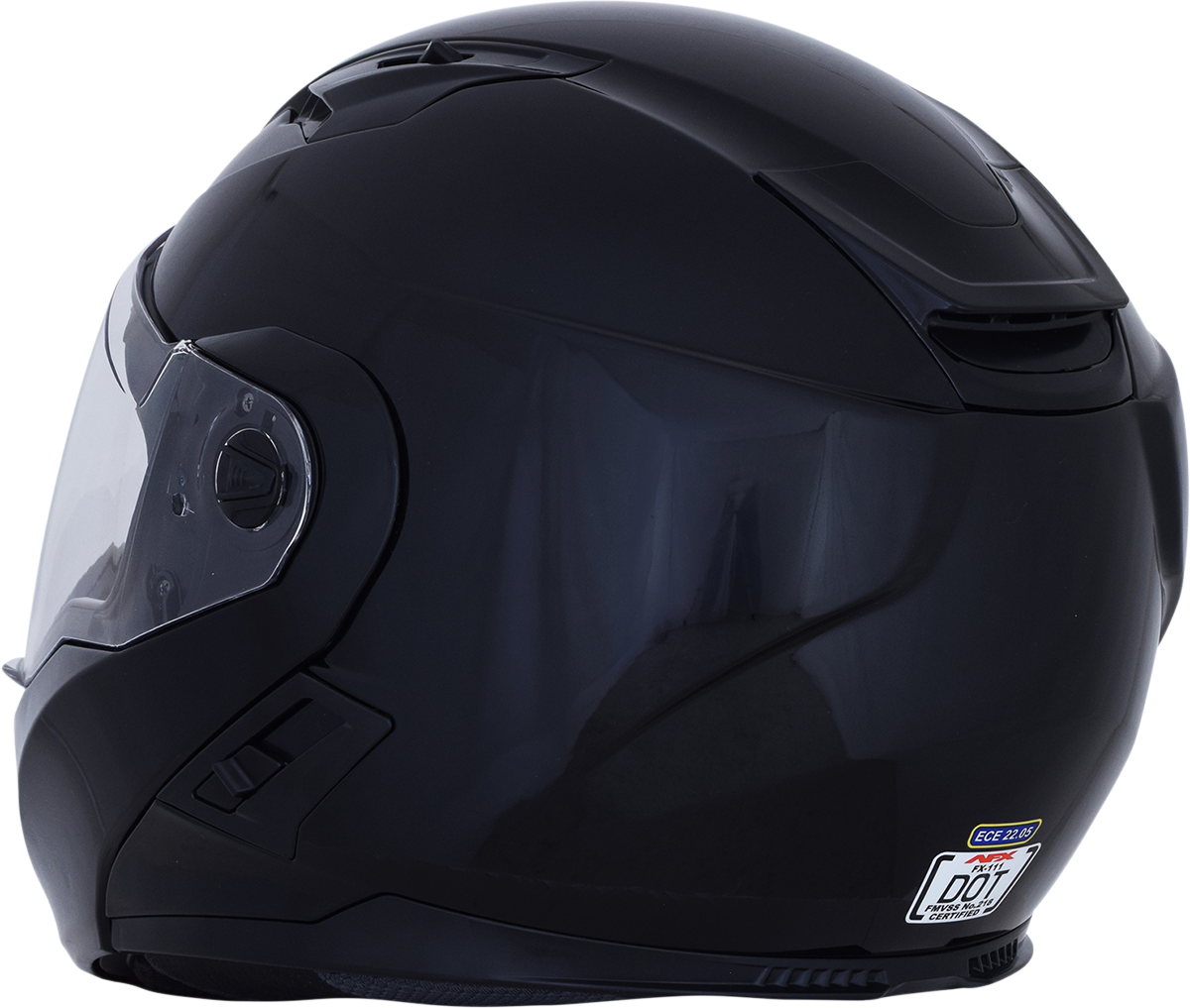 Casco de motocicleta AFX FX-111 - Negro brillante - Talla pequeña 0100-1784 