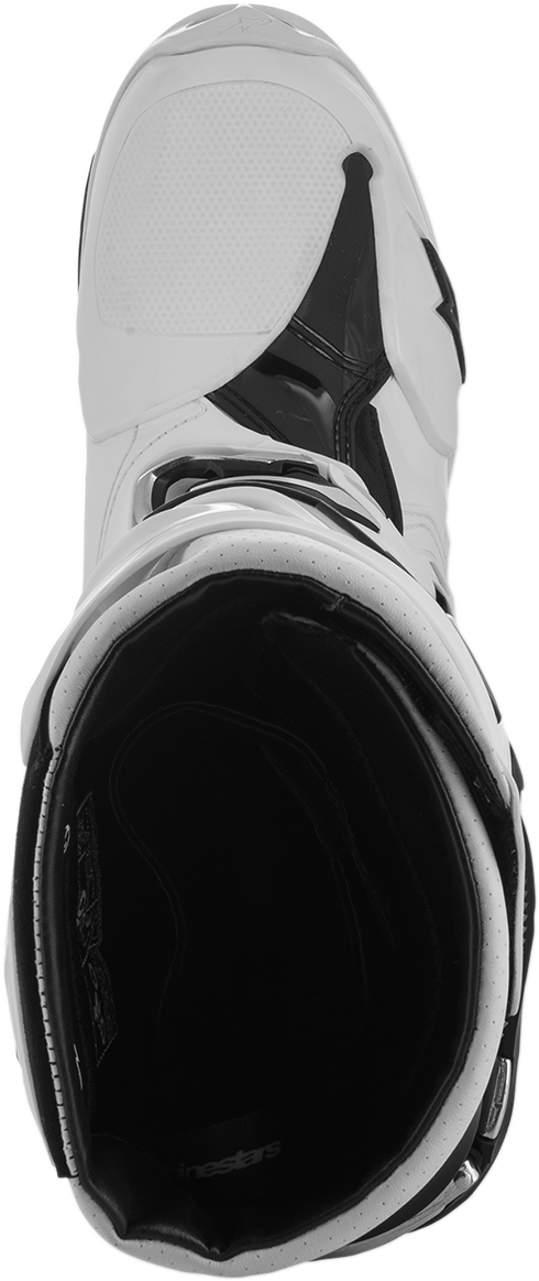 Botas ALPINESTARS Tech 10 Supervented - Blanco - Talla 10 de EE. UU. 2010520-20-10