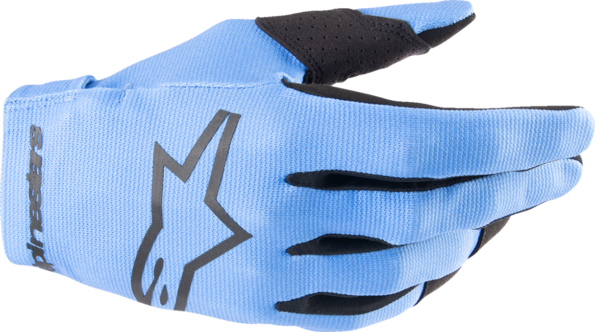 Guantes ALPINESTARS Youth Radar - Azul claro/Negro - Grandes 3541824-7056-L