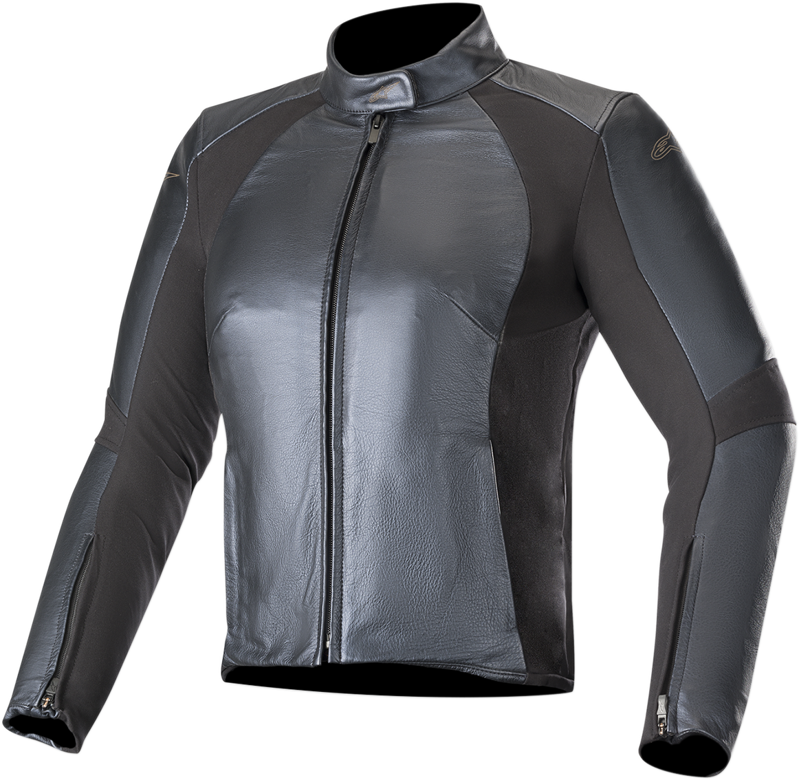 Chaqueta de cuero Stella Vika v2 para mujer de ALPINESTARS - Azul - Talla 4 de EE. UU. / 40 de UE 3115519-7180-40