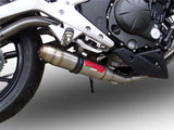 Kawasaki ER6N ER6F 2012-2016  Exhaust GPR Full System Deeptone Inox