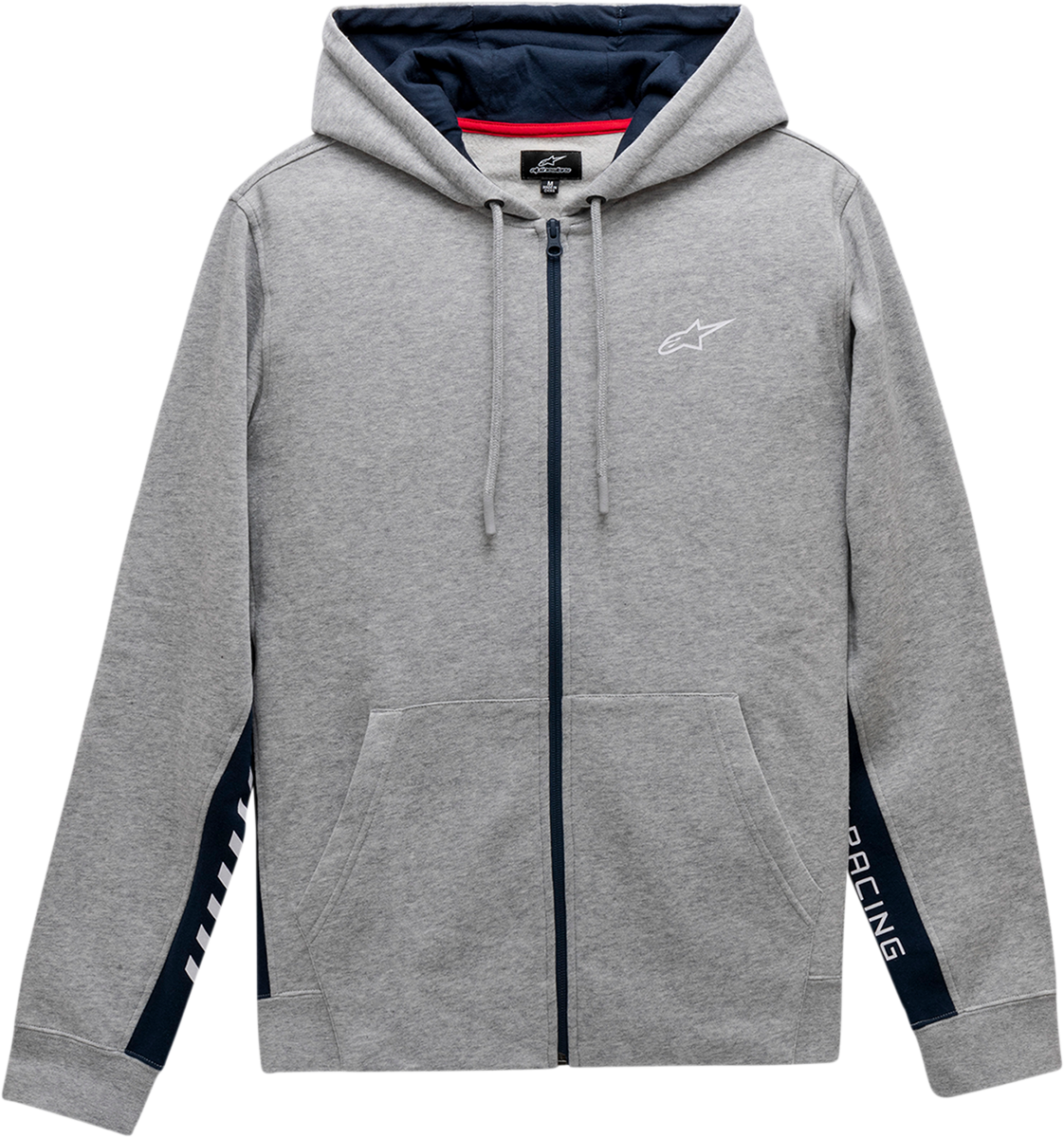 Sudadera con capucha Claim de ALPINESTARS - Gris jaspeado - Mediana 1211524001026M