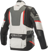 Chaqueta ALPINESTARS Andes Pro Drystar® - Gris/Negro/Rojo - Talla pequeña 3207119-9113-S