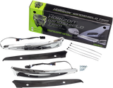Moldura de parabrisas LED CIRO - 15-20 FLTR - Cromada 11050 