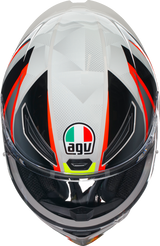 Casco de moto AGV K1 S - Blipper - Gris/Rojo - Pequeño 2118394003030S