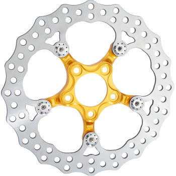 Rotor Arlen Ness Spider - 11.8" - Dorado - Trasero 300-067 