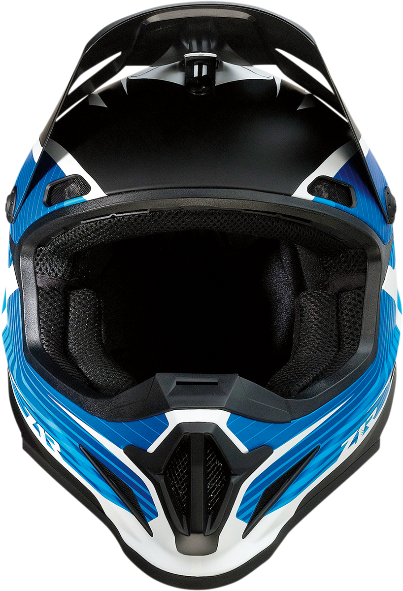 Casco de moto Z1R Rise - Llama - Azul - Pequeño 0110-7249 