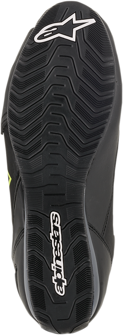 Zapatillas ALPINESTARS Faster-3 Drystar® - Negro/Gris/Amarillo - Talla 12.5 (EE. UU.) 2540719175-12.5