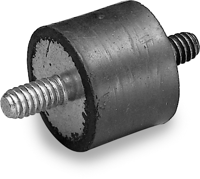 DRAG SPECIALTIES Soporte de vibración para caja de batería/tanque de aceite - 1/4" 19268A