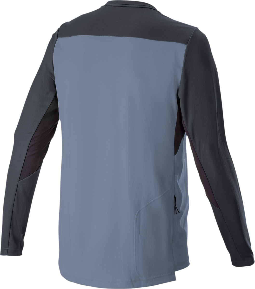 Maillot de manga larga ALPINESTARS Drop 6.0 V2 - Negro/Gris - Talla M 1766422-9291-MD