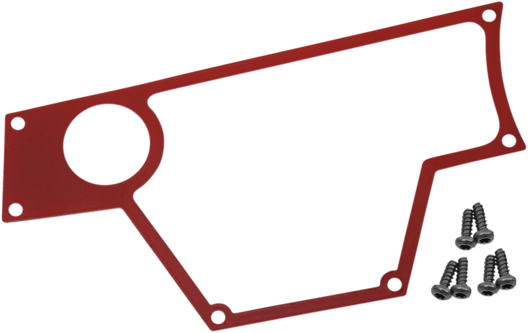 Placa de tablero MOOSE UTILITY - Grande - Izquierda - Roja 100-4363-PU 