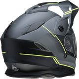 Casco de motocicleta Z1R Range - Bladestorm - Gris/Negro/Amarillo de alta visibilidad - Grande 0101-14068 