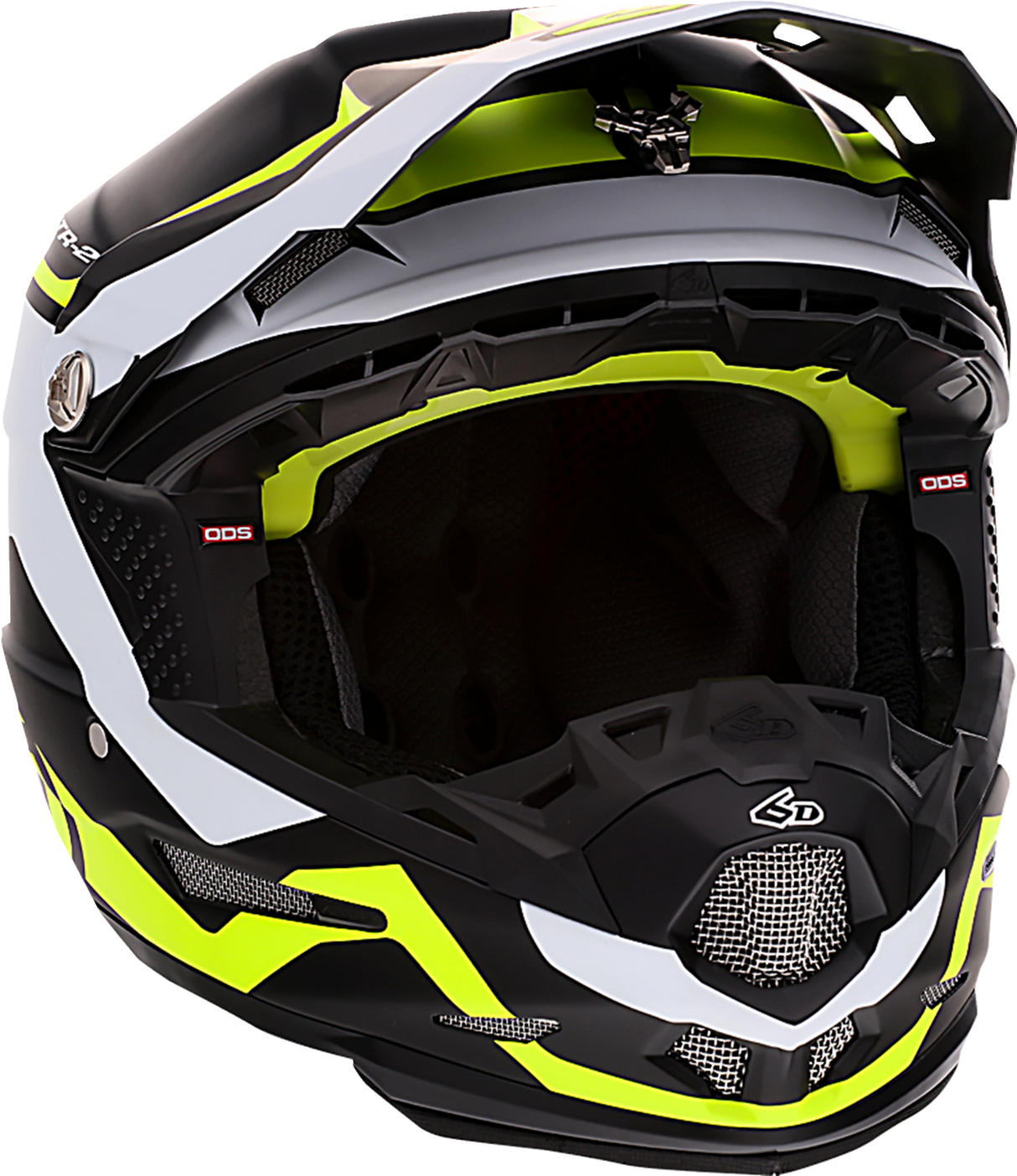 Casco de motocicleta 6D ATR-2 - Drive - Amarillo neón - 2XL 12-2769 