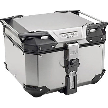 Baúl superior GIVI Outback - 42 litros - Plateado OBKE42AA
