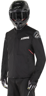 Chaqueta de competición ALPINESTARS Session - Negro/Rojo - 3XL 3703519-13-3X