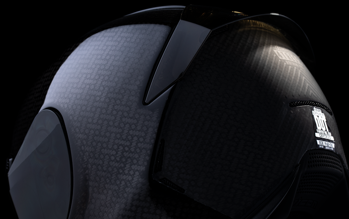 ICON Airframe Pro™ Motorcycle Helmet - Carbon 4Tress - Black - 3XL 0101-16658