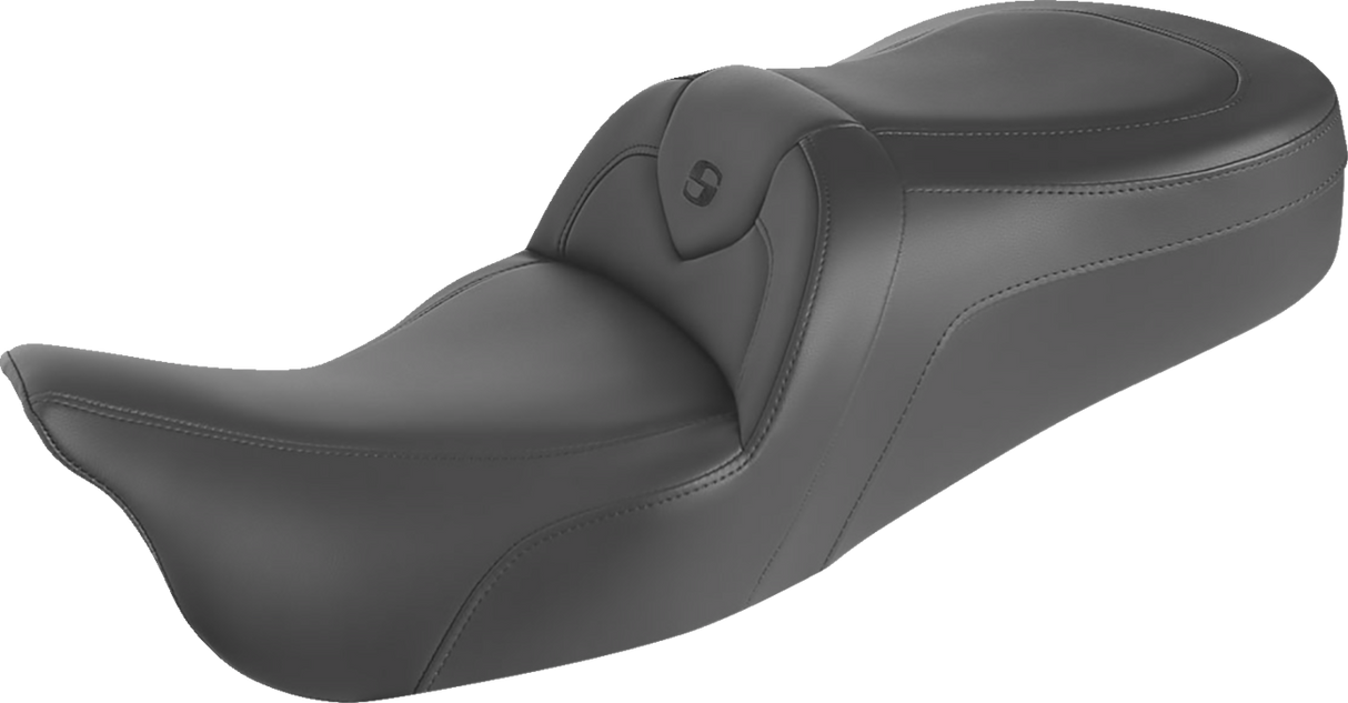 Asiento SADDLEMEN RoadSofa - Sin respaldo - Negro con costuras negras - Triciclos 808-07B-187T 