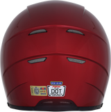Casco de motocicleta AFX FX-99 - Rojo vino - Pequeño 0101-11084 