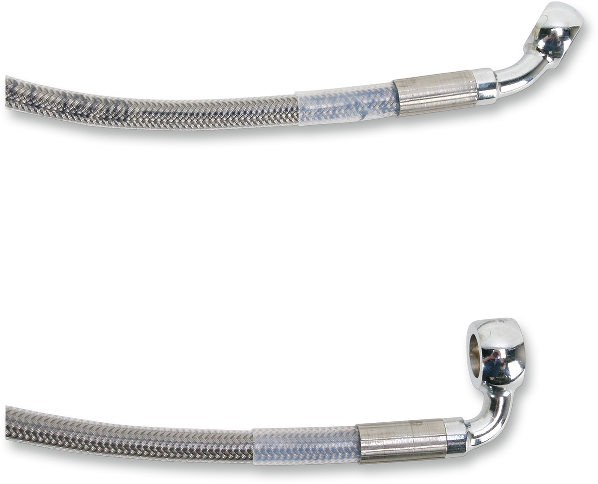 Línea de freno DRAG SPECIALTIES - Delantera - +4" - Acero inoxidable 660214-4