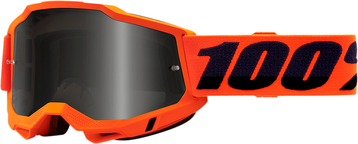 Gafas de natación 100% Accuri 2 Sand - Naranja neón - Humo 50020-00004
