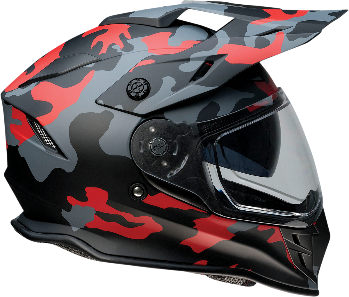 Casco de moto Z1R Range - Camuflaje - Rojo - 2XL 0140-0098 