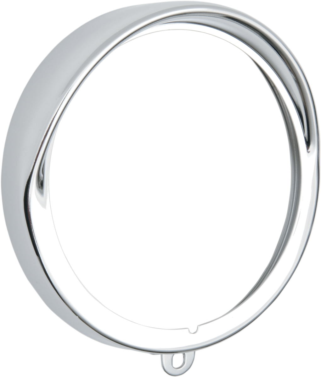 Bisel de visera de repuesto DRAG SPECIALTIES - Cromo 20-0444R 
