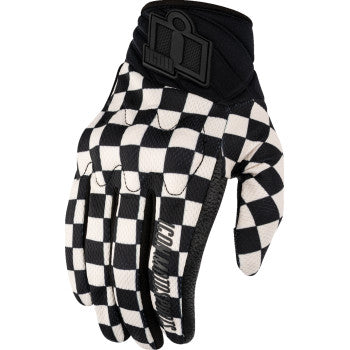 Guantes ICON Anthem3™ CX para mujer - Cuadros - Medianos 3302-1007