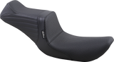 Asiento trasero LE PERA Tailwhip - Tejido de cesta - Negro - FXD '99-'03 LN-581BW 