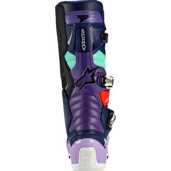 Botas ALPINESTARS Imperial Tech 7 Edición Limitada - Morado/Azul/Negro - Talla 11 (EE. UU.) 2012014-387-11 