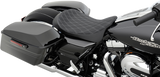 ESPECIALIDADES DE DRAG Asiento individual bajo - Doble diamante - Costura plateada - FL '08-'22 0801-1153